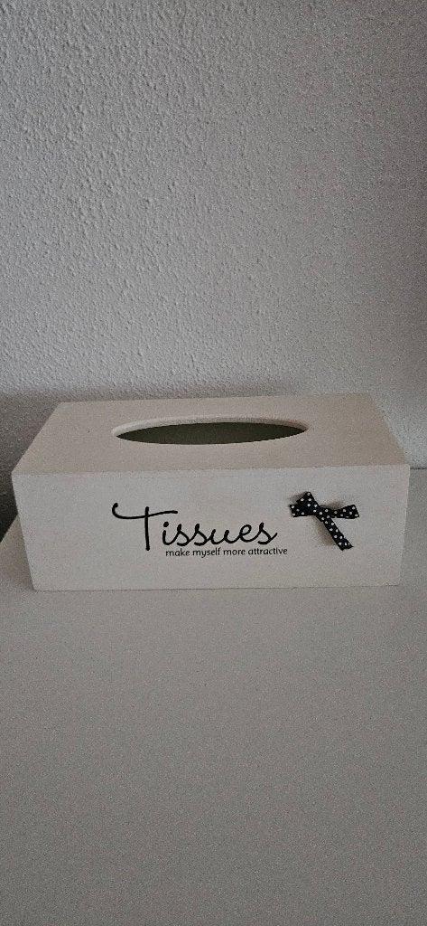 tissue box voor maar € 2,50, Ophalen of Verzenden, Gebruikt