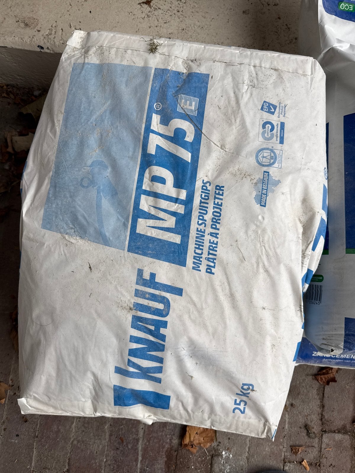 Knauf MP 75 Machine Spuitgips 25 kg, Ophalen, Nieuw
