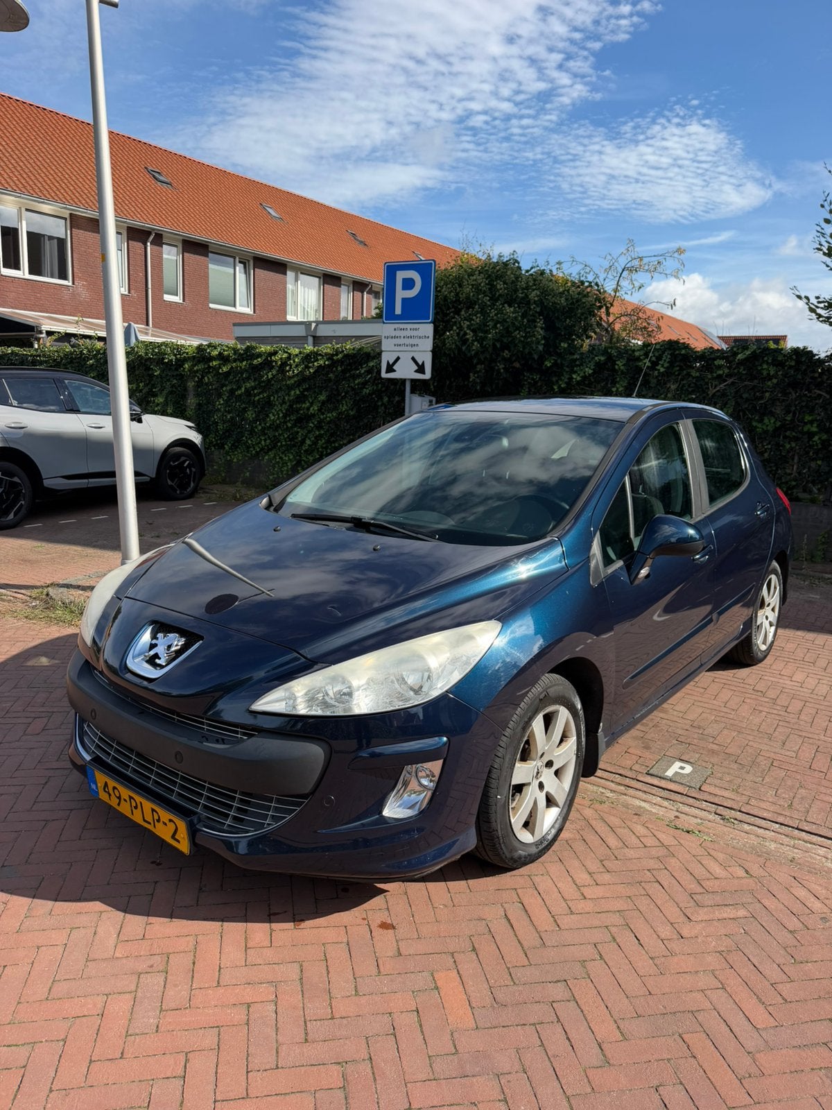 Peugeot 308 1.6 VTI 16V NIEUW APK 09/2027, Auto's, Euro 5, Stof, 4 cilinders, Blauw