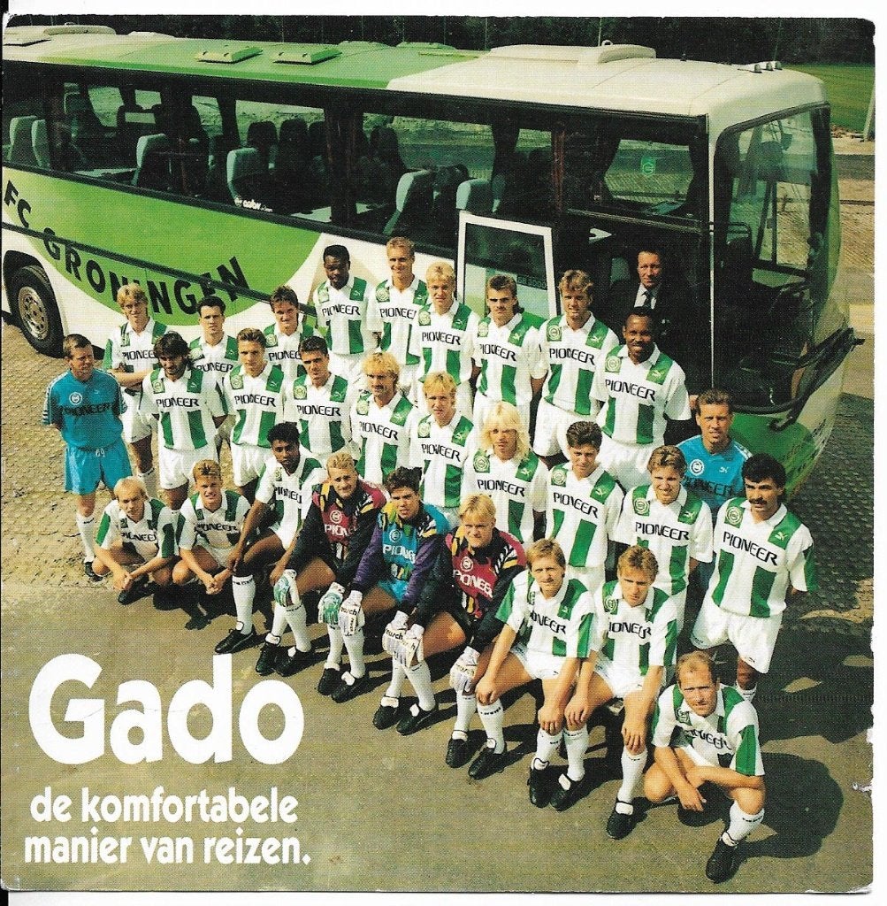 F.C. Groningen - GADO, Ophalen of Verzenden, Zo goed als nieuw, Overige binnenlandse clubs, Poster, Plaatje of Sticker