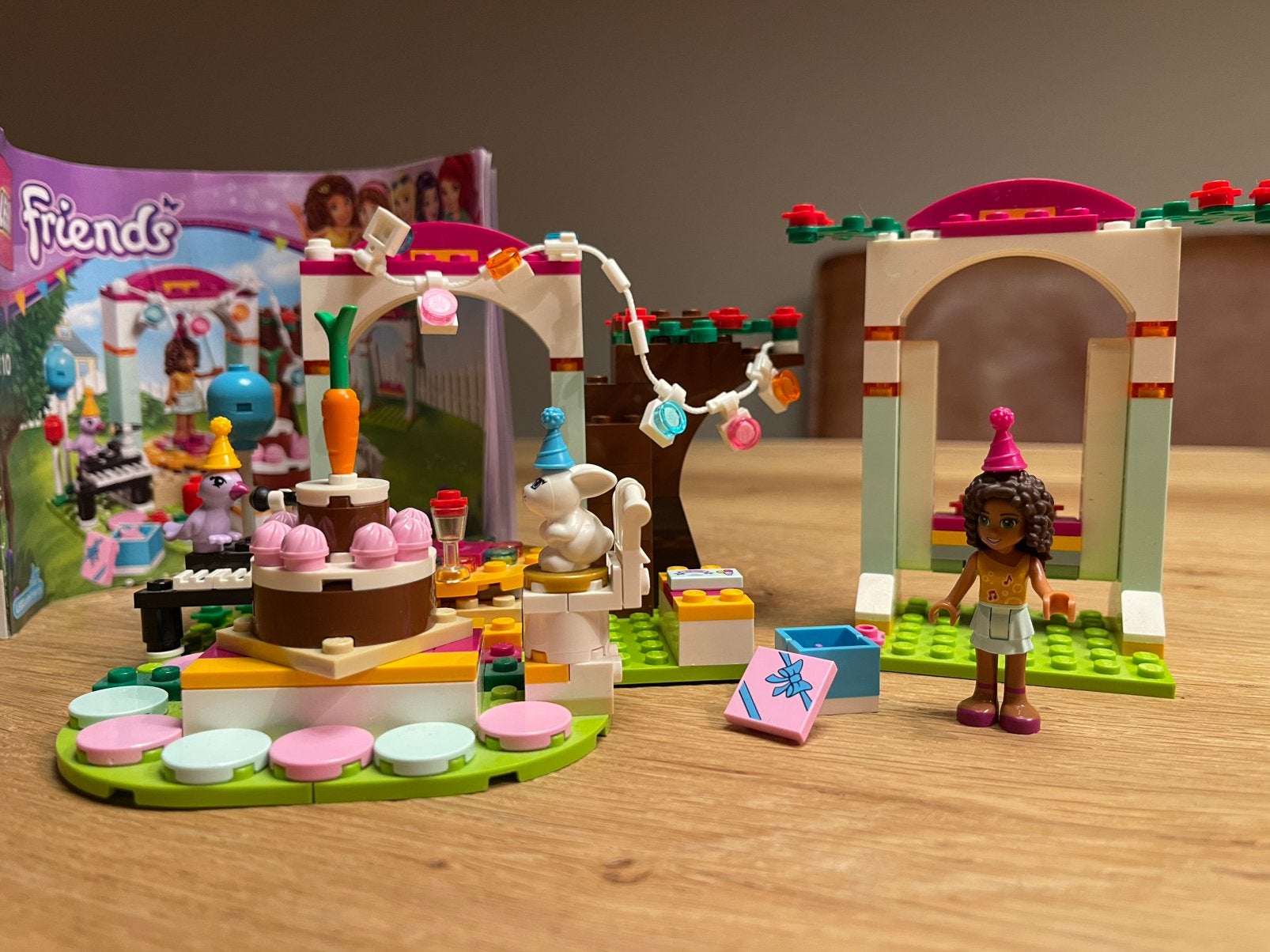 Lego Friends verjaardagsfeest nr. 41110, Lego, Friends, Ophalen of Verzenden, Zo goed als nieuw