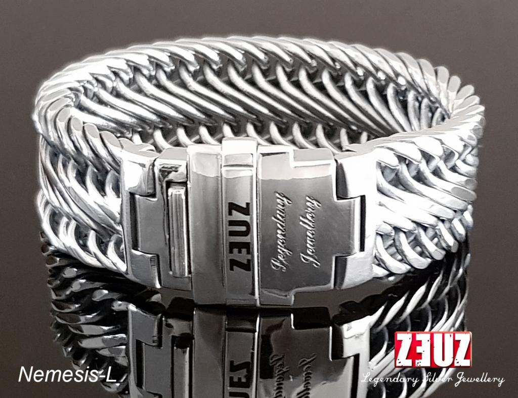 AANBIEDING zilveren Z3UZ Nemesis armbanden, NU 25% korting!, Ophalen of Verzenden, Nieuw, Zilver, Zilver