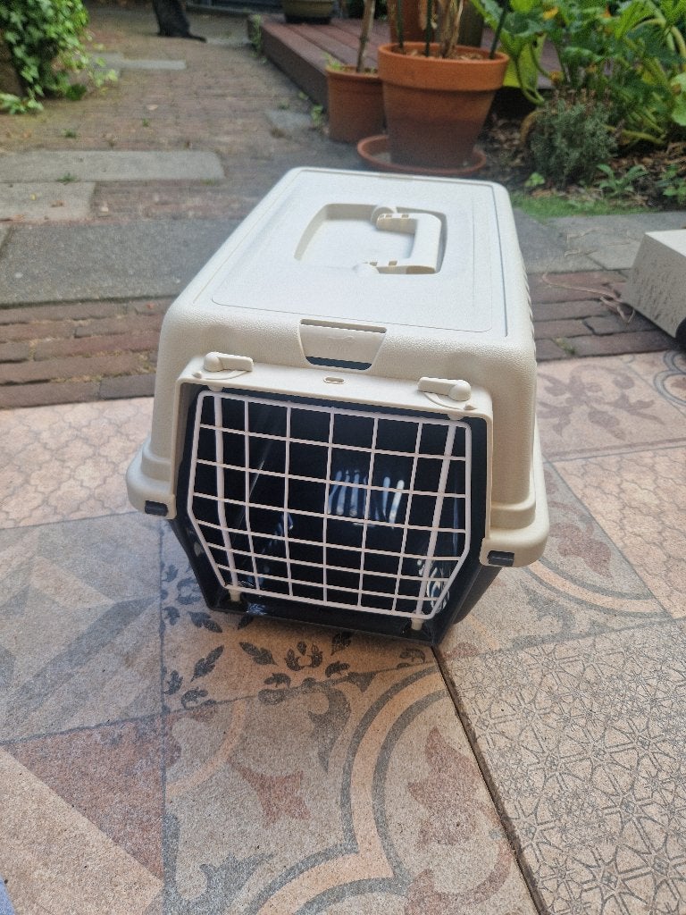 ZGAN vervoersbox kleine kat/kleine hond/knaagdieren, Ophalen, Zo goed als nieuw