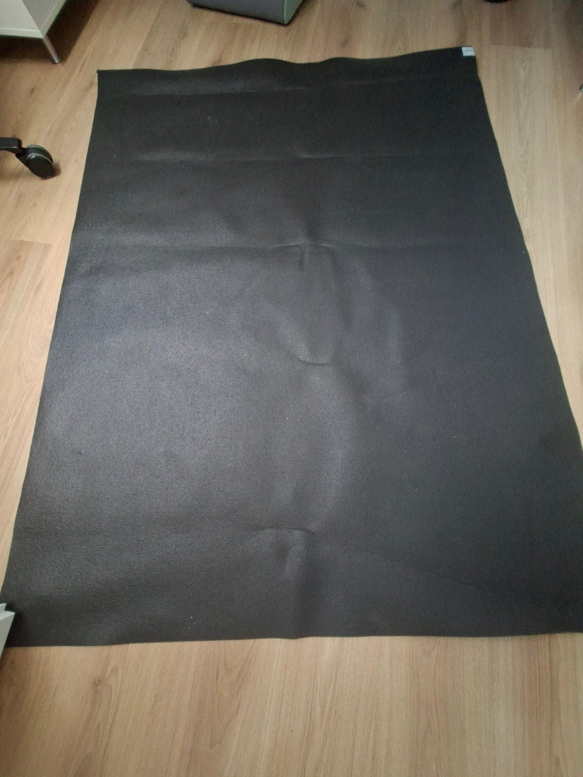 Sanosoft kruipmat 160x120 zwart antislip, Ophalen, Gebruikt, Zwart, 150 tot 200 cm