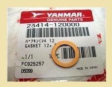 23414-120000 Yanmar Gasket/Copper Fuel washer € 0,40, Ophalen of Verzenden, Nieuw, Motor en Techniek