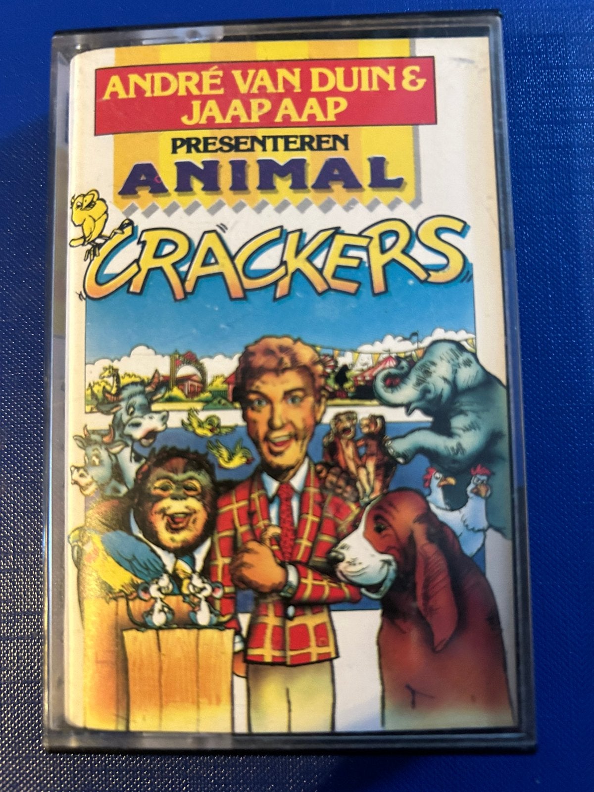 André van Duin Animal Crackers Cassettebandje, Ophalen of Verzenden, Gebruikt, Nederlandstalig, 1 bandje