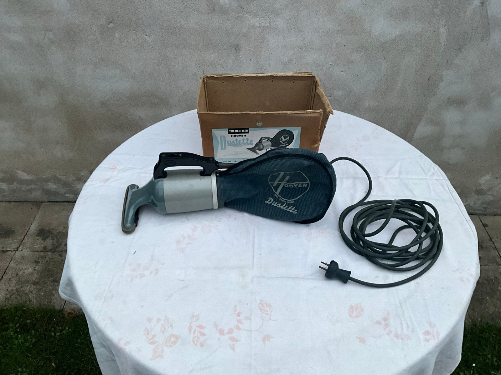 Vintage Hoover Dustette Kruimeldief - Model 100, Stofzak, Gebruikt, Kruimeldief, Ophalen of Verzenden