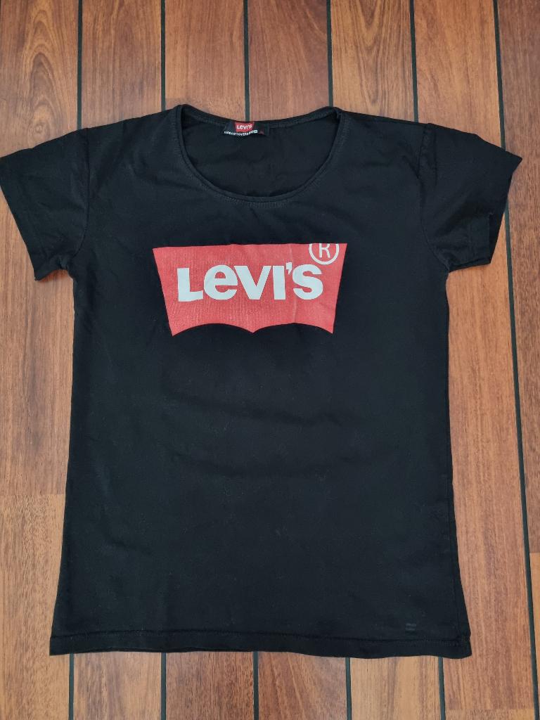 LEVI'S shirt maat 176 ** ERG LEUK SHIRT ** STOER **, Kinderen en Baby's, Kinderkleding | Maat 176, Gebruikt, Meisje, Ophalen of Verzenden
