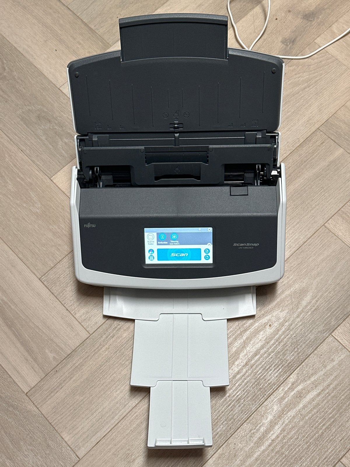 Fujitsu ScanSnap iX1500 Documentscanner, Computers en Software, Scanners, MacOS, Zo goed als nieuw, Documentscanner, Ingebouwde Wi-Fi