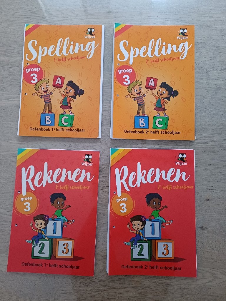 Spelling,- en rekenboeken Cito groep 3, Boeken, Ophalen, Zo goed als nieuw, Overige niveaus, Nederlands