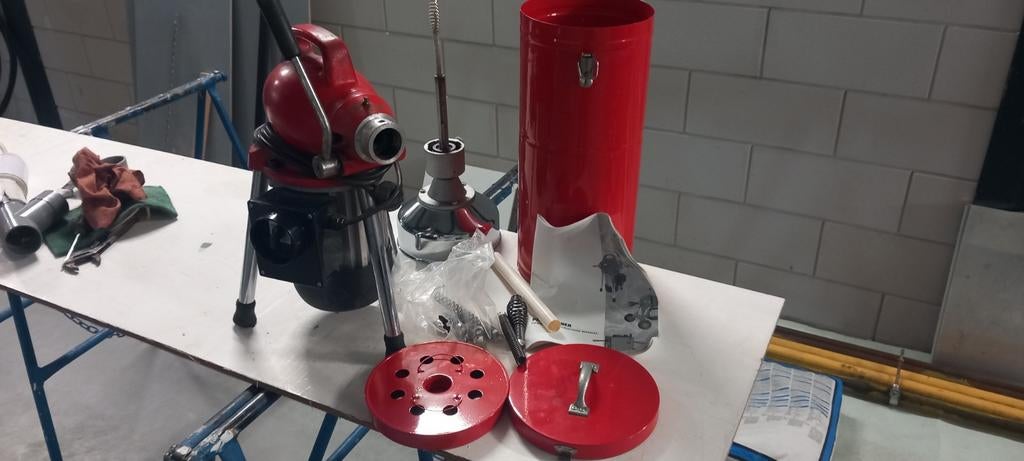 Riool ontstopper machine, Doe-het-zelf en Verbouw, Buizen en Afvoer, Ophalen of Verzenden, Pvc, Minder dan 2 meter, 80 mm of meer
