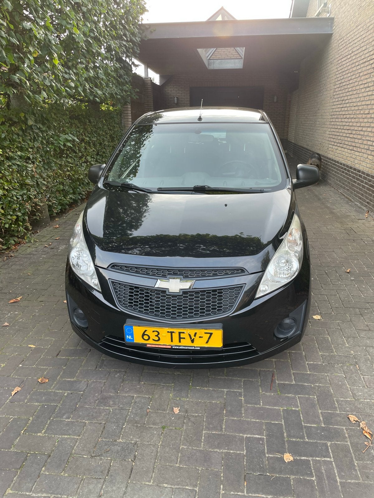 Chevrolet Spark 1.0 Bifuel 2012 Zwart, 15 km/l, 37 €/maand, 4 cilinders, Zwart