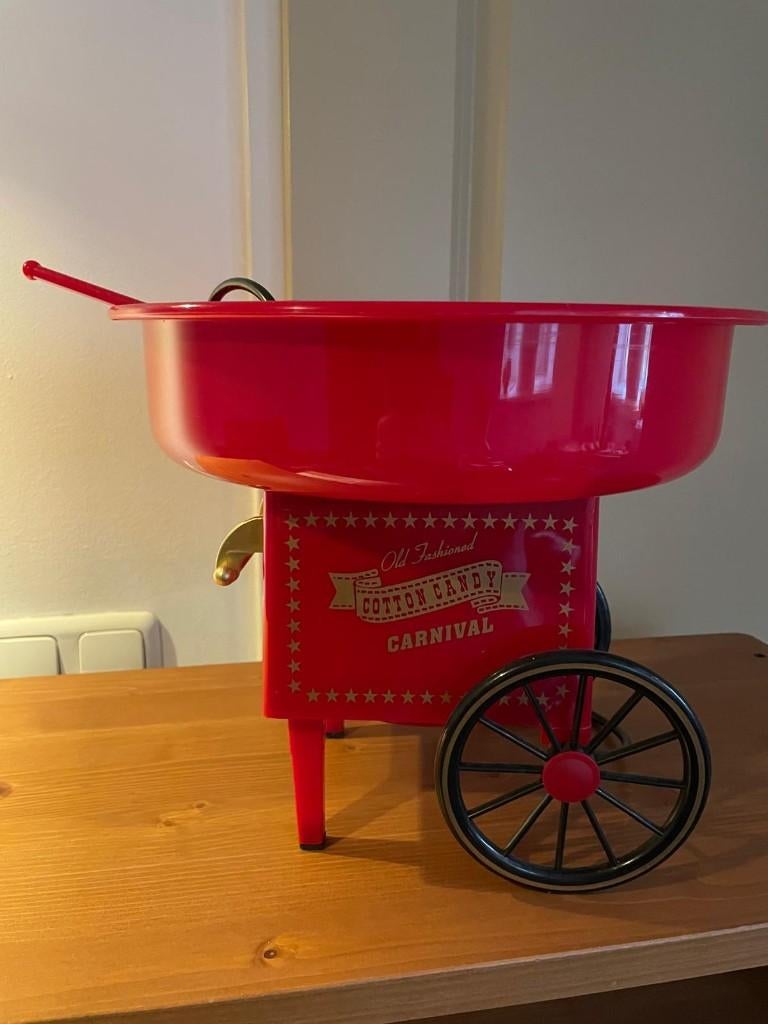 suikerspin apparaat, Ophalen, Zo goed als nieuw