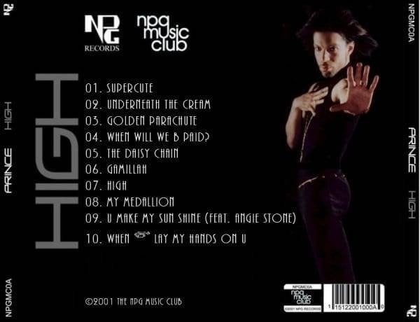 Prince - High CD Album, Verzenden, 2000 - 2009, Nieuw in verpakking