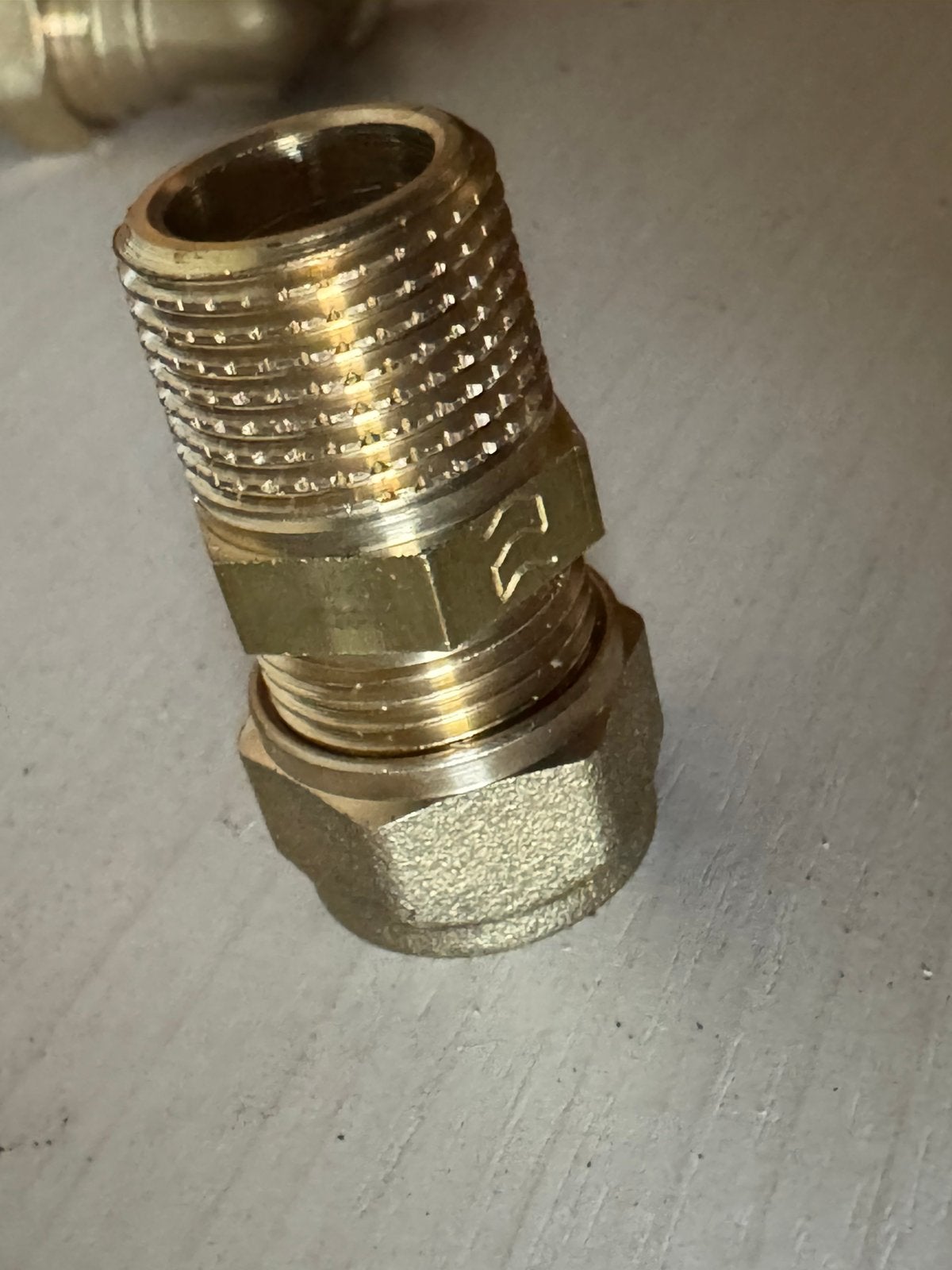 37x messing koppeling 12mm (3/8), Ophalen of Verzenden, Zo goed als nieuw, Overige typen