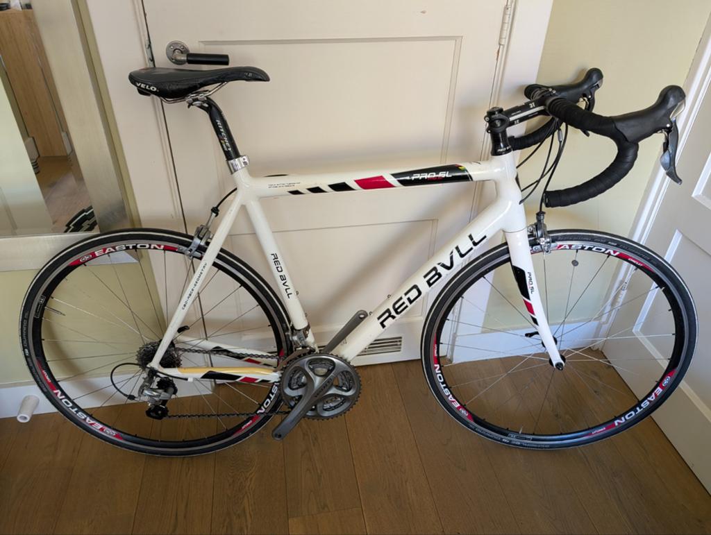 Red Bull pro SL 3000 racefiets 59cm, Fietsen en Brommers, Fietsen | Racefietsen, 28 inch, Gebruikt, Velgrem, Aluminium