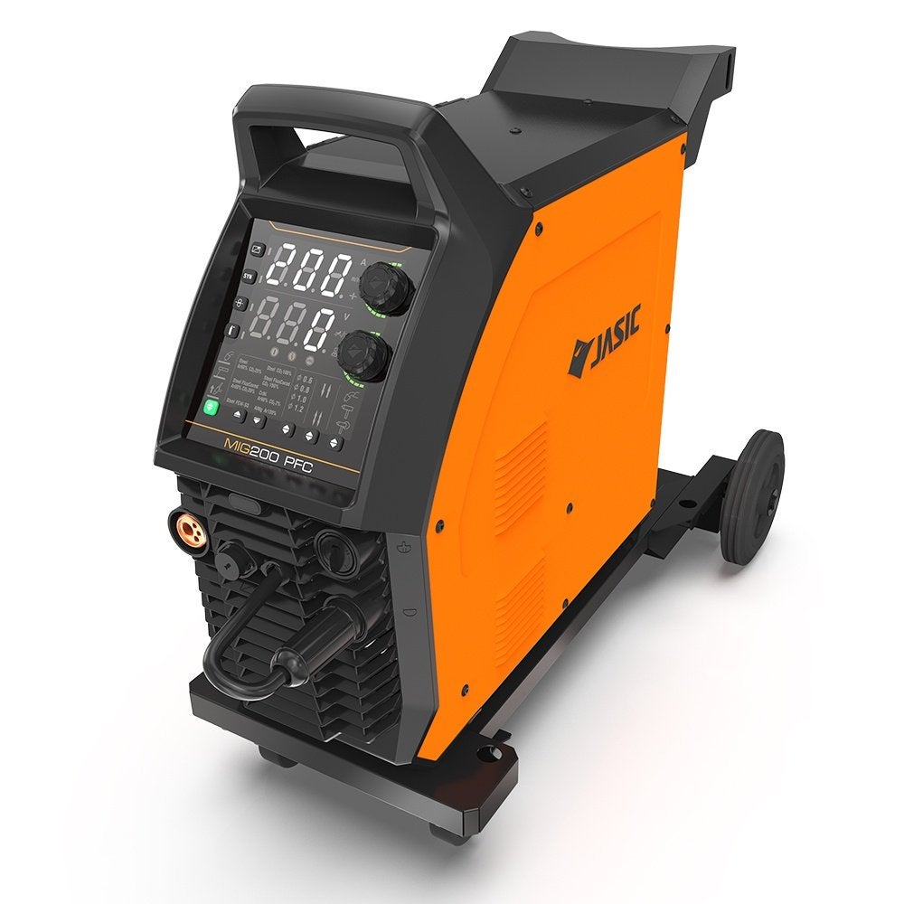 Jasic EVO MIG200 230v EM-200CT PFC incl slangenpakket, Ophalen of Verzenden, Nieuw, Minder dan 150 ampère, Co2