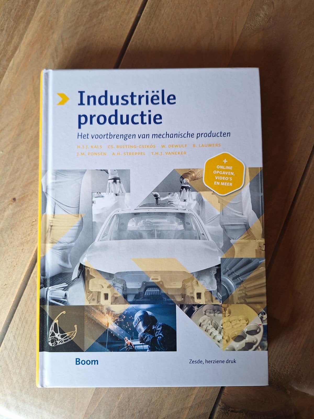 Industriële productie Het voortbrengen van mechanische produ, Boeken, Ophalen of Verzenden, Zo goed als nieuw, Werktuigbouwkunde