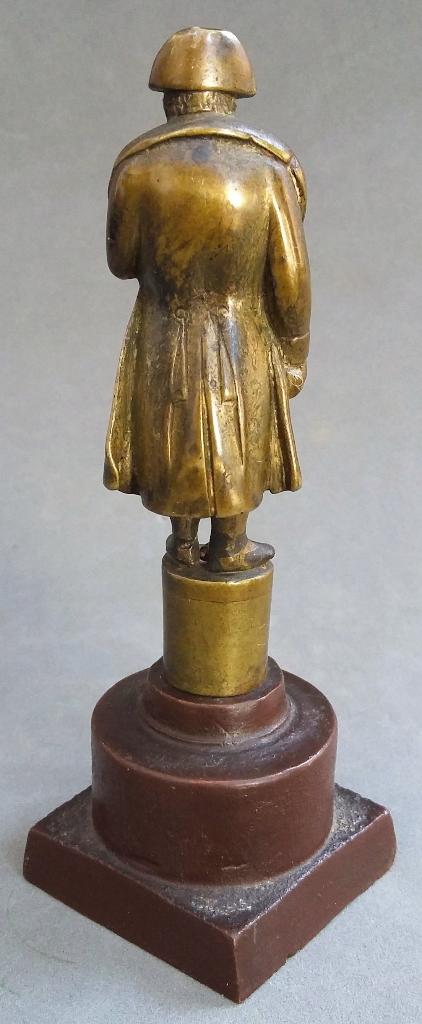 Om 1900 Mini Miniatuur Bronzen Beeld Napoleon Bonaparte, Antiek en Kunst, Antiek | Koper en Brons, Ophalen of Verzenden, Brons