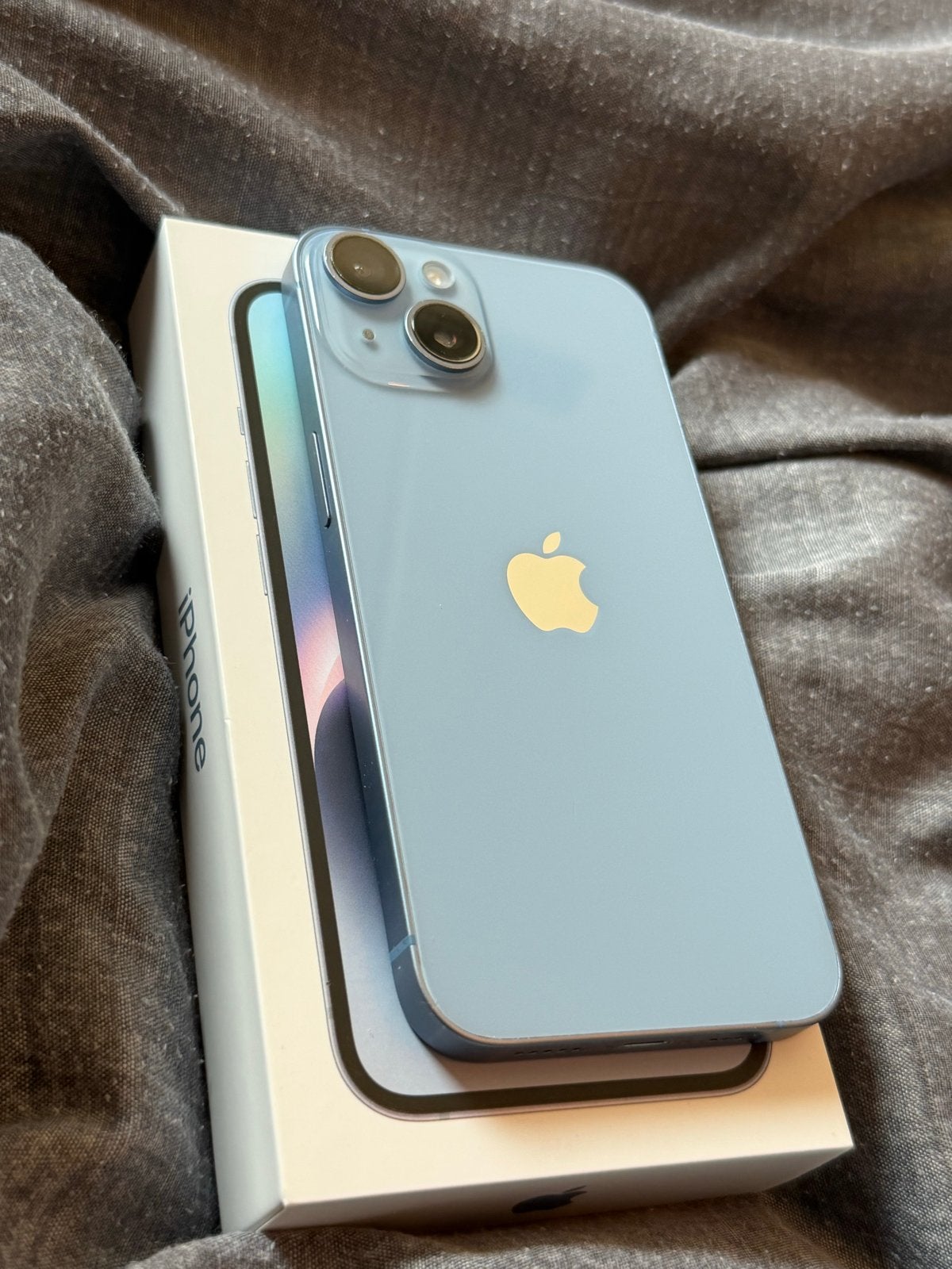 iPhone 14 128GB Blauw, 128 GB, Blauw, 77 %, Ophalen of Verzenden