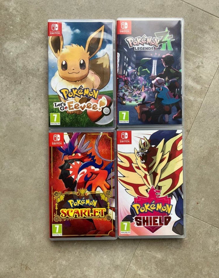 Pokemon spellen Nintendo Switch. 45€ per stuk., Spelcomputers en Games, Games | Nintendo Switch, Avontuur en Actie, 1 speler, Ophalen of Verzenden