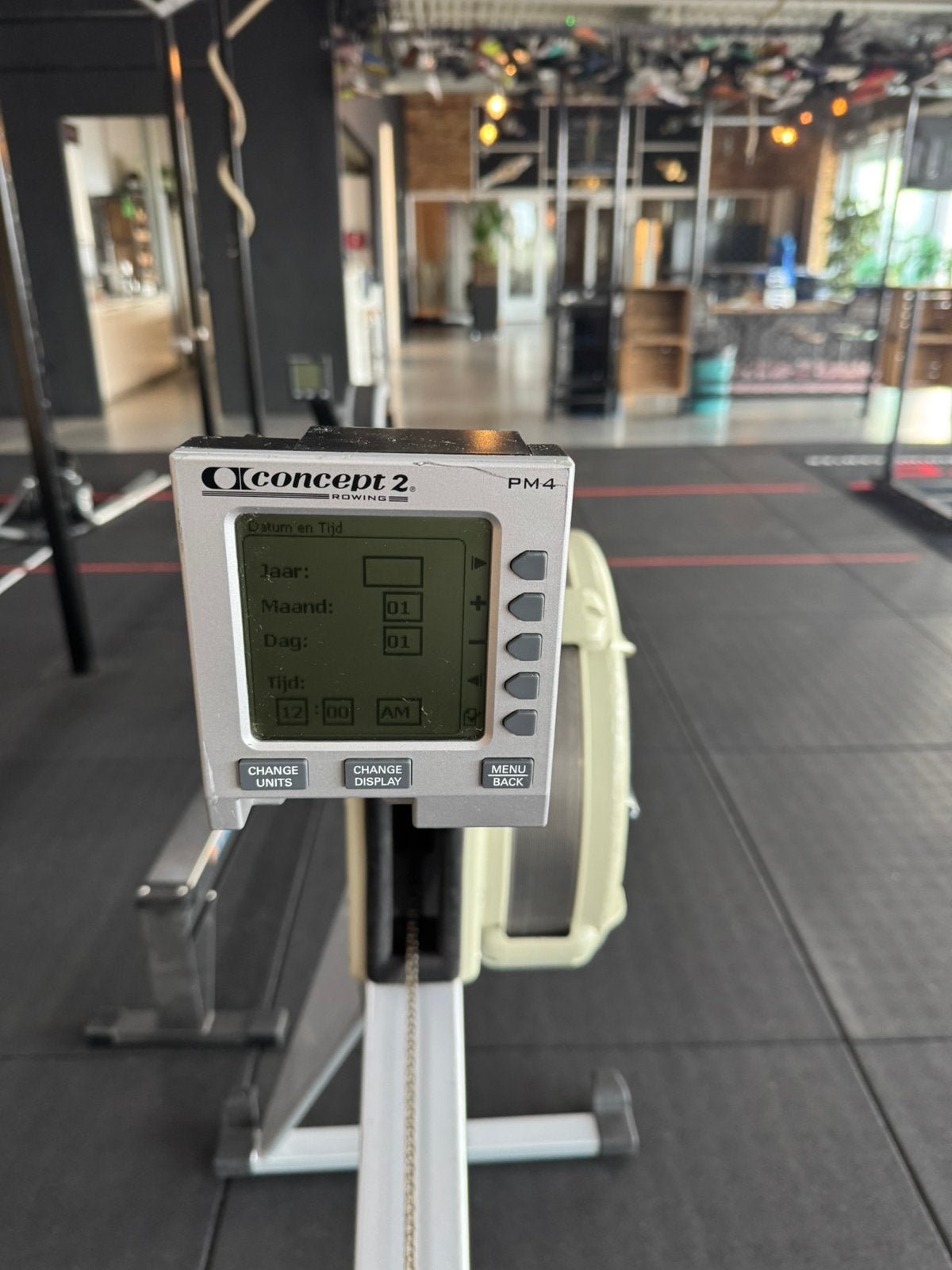 Foto 5 van Concept2 Model E RowErg roeimachine met werkende PM3 monitor