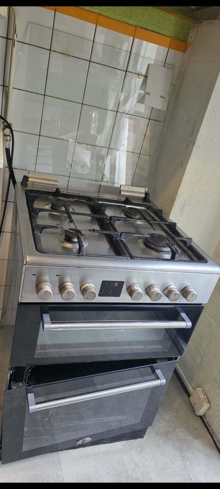 fornuis belling, 60 cm of meer, Ophalen of Verzenden, Gas, Vrijstaand