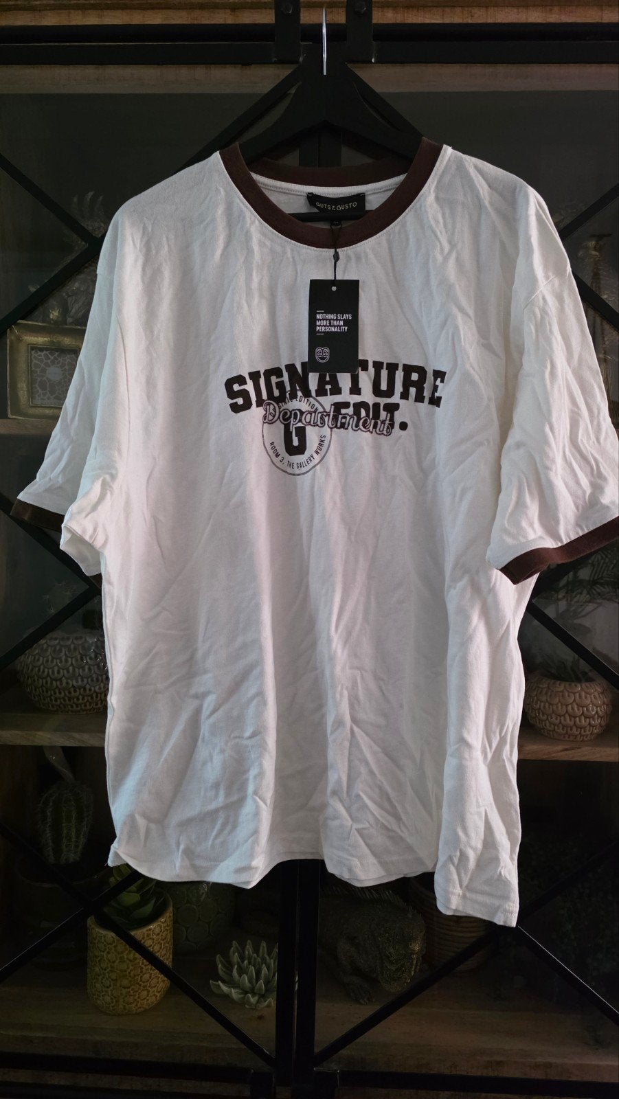 Nieuw sportief T-shirt Guts & Gusto maat XL, Kleding | Dames, Guts & Gusto, Wit, Maat 46/48 (XL) of groter, Nieuw