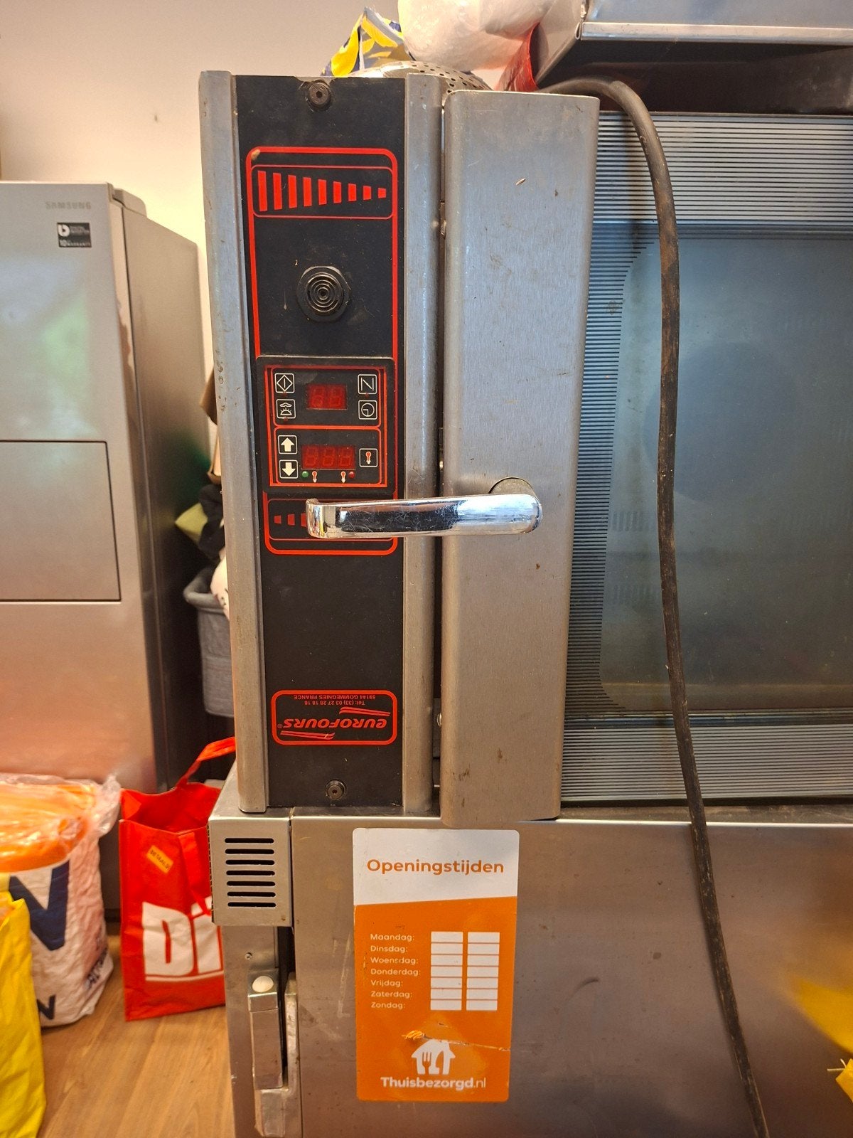 Professionele Eurofours Bakkerij/Horeca Heteluchtoven 380V), Witgoed en Apparatuur, Ovens, Ophalen of Verzenden, Gebruikt