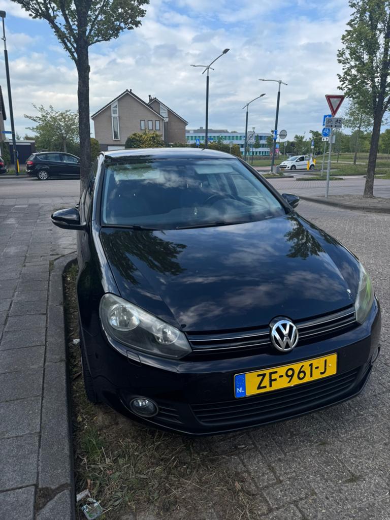 Volkswagen Golf 6, 1.4 TSI 90KW 5D 2011 Zwart, Auto's, Volkswagen, 4 cilinders, Handgeschakeld, Geïmporteerd, 1390 cc