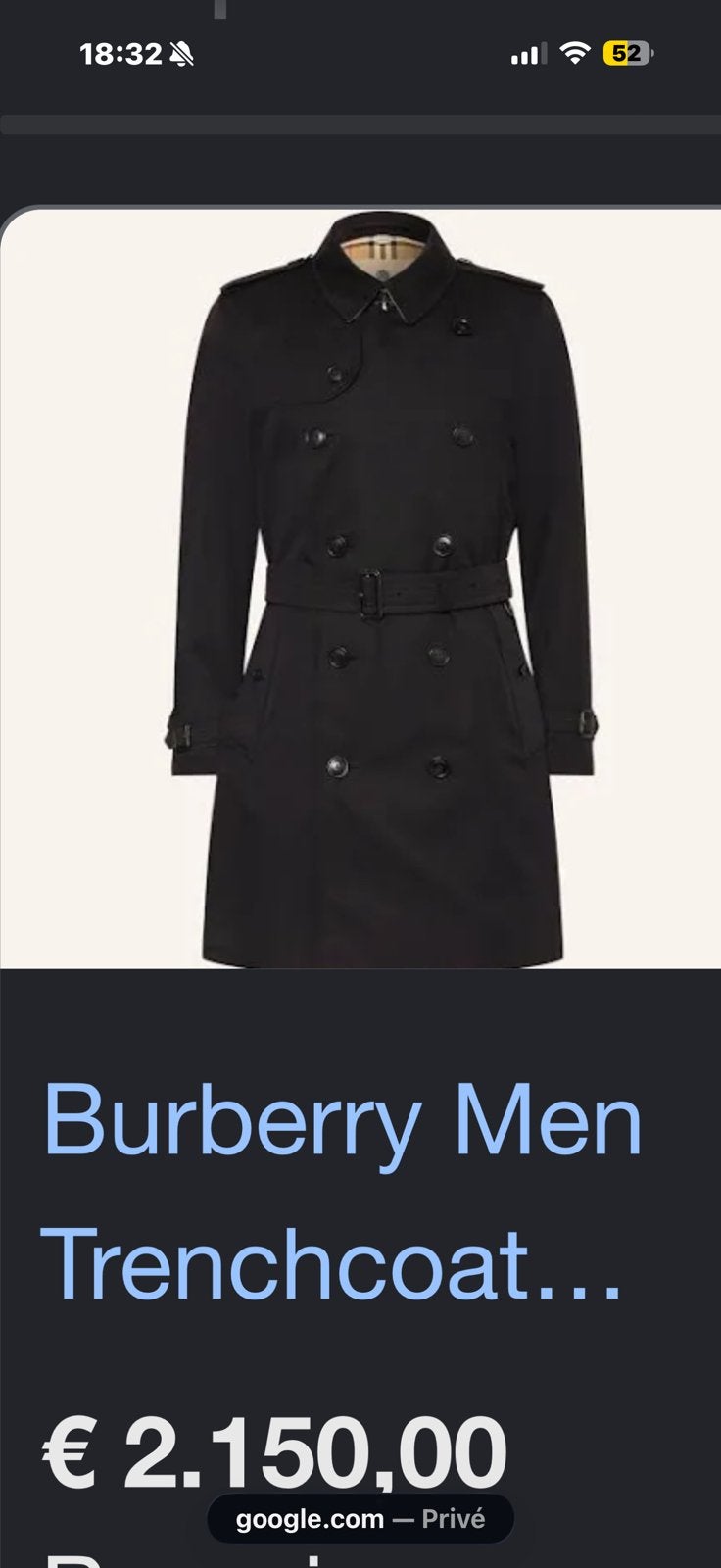 Burberry Jas, Kleding | Dames, Ophalen of Verzenden, Zo goed als nieuw, Boven de knie