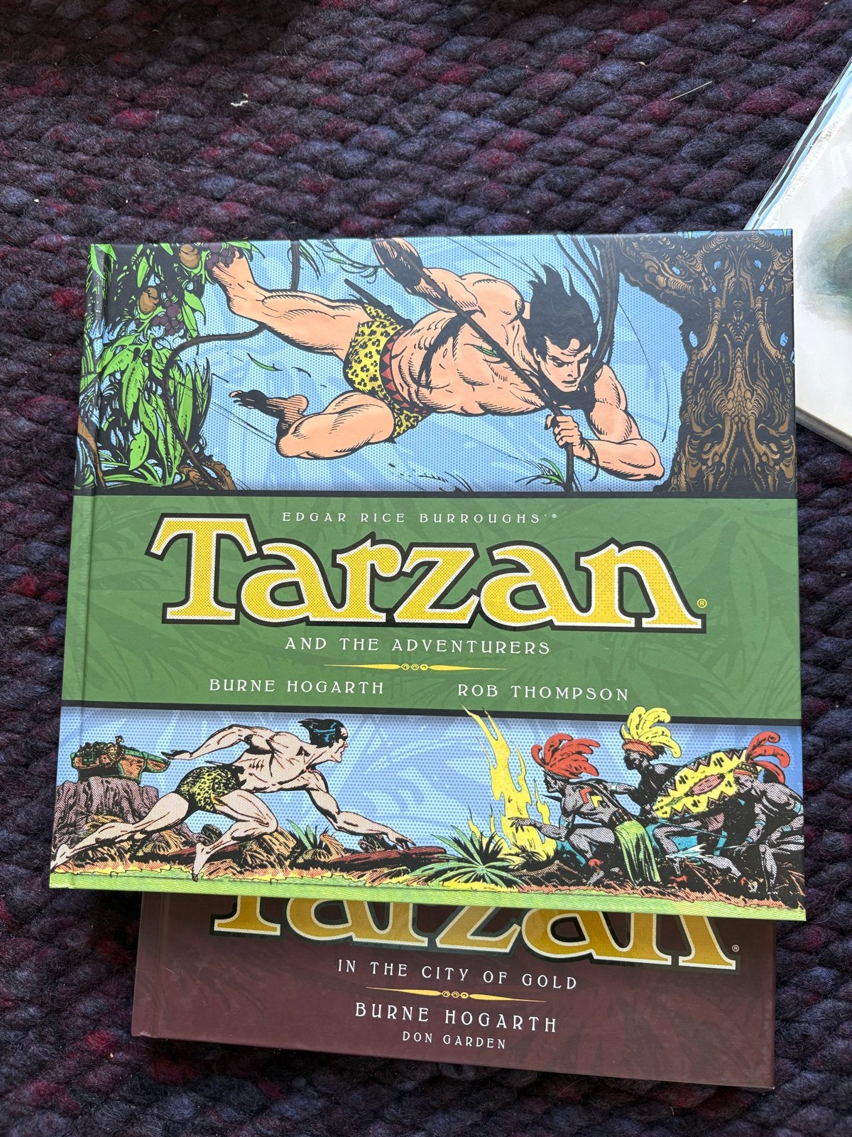 Tarzan and the Adventurers - Hardcover stripboek, Boeken, Eén stripboek, Ophalen of Verzenden, Zo goed als nieuw