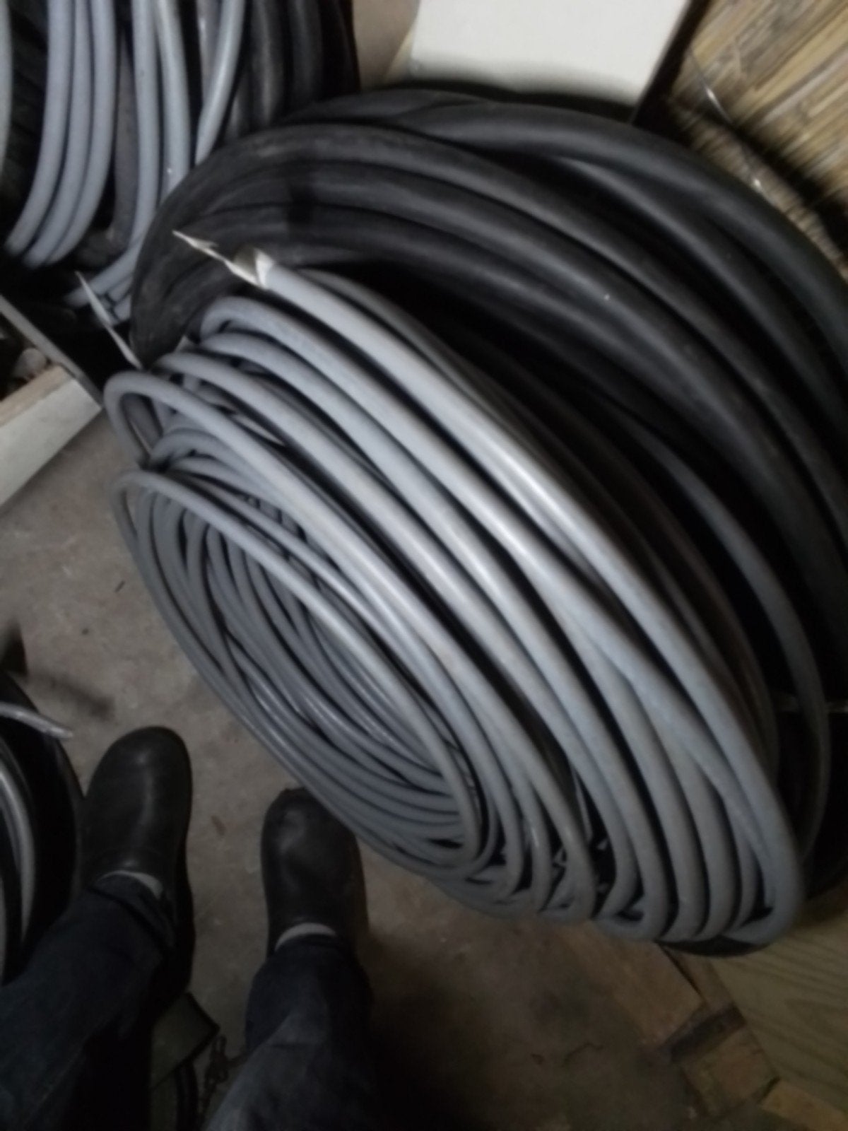 Grondkabel  elektrakabel, Ophalen, Kabel of Snoer