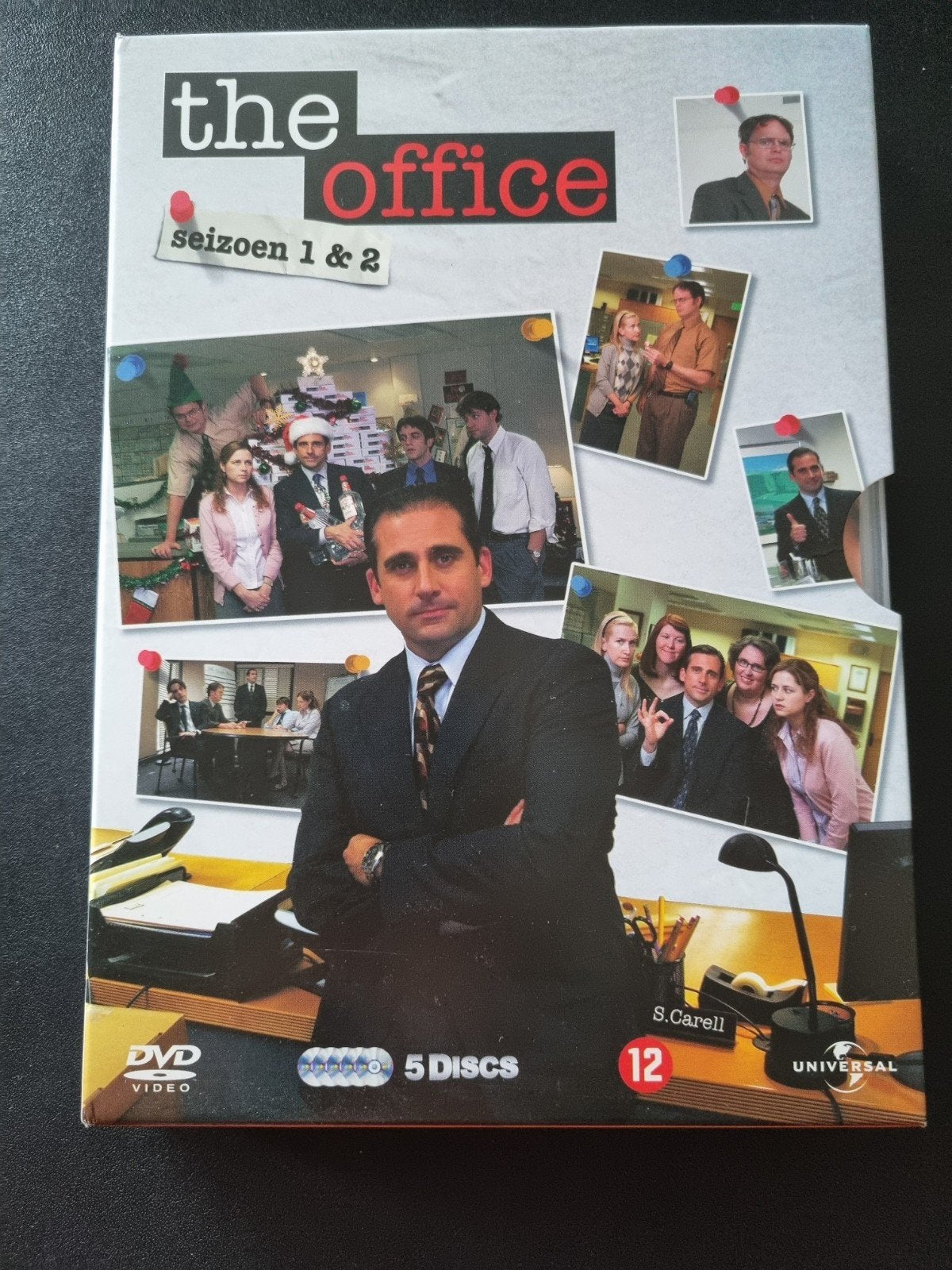 The Office (USA) - Seizoen 1 & 2 dvd, Bonusmateriaal, Engels, Ophalen of Verzenden, Zo goed als nieuw