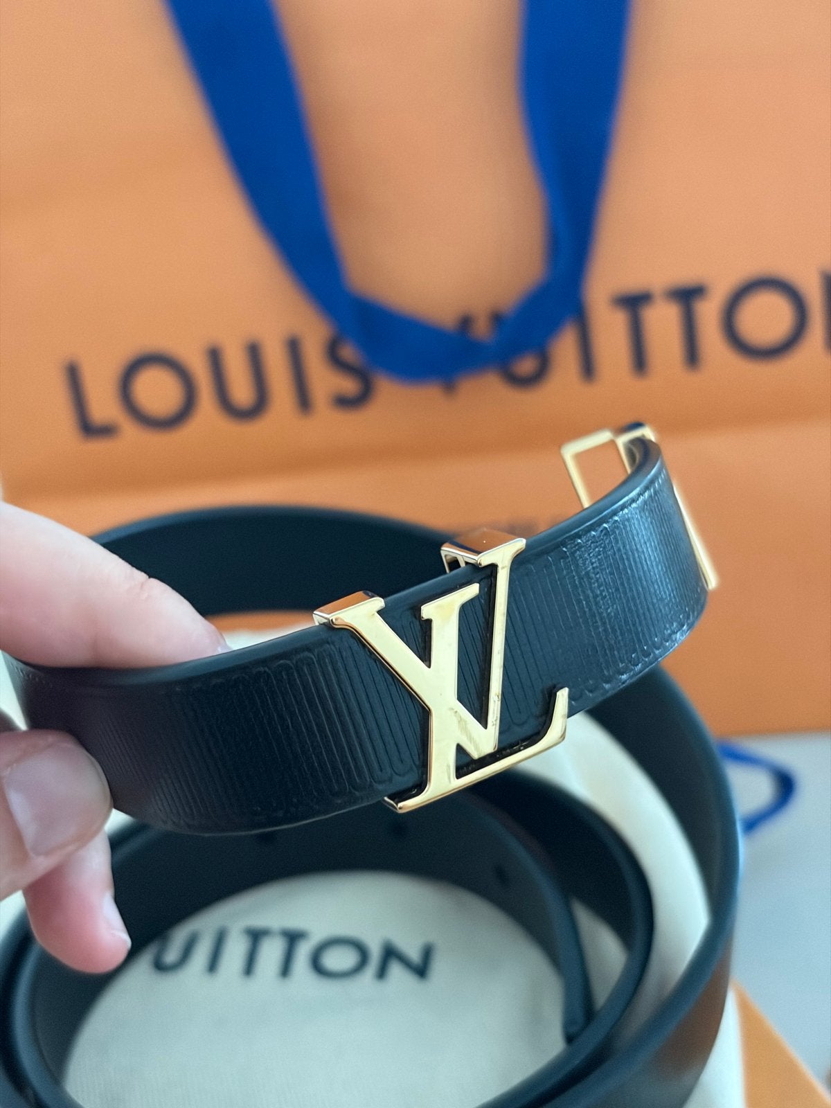 Louis Vuitton Riem 80 cm - chique en tijdloos, Ophalen, Minder dan 3 cm, 80 tot 90 cm, Tailleriem