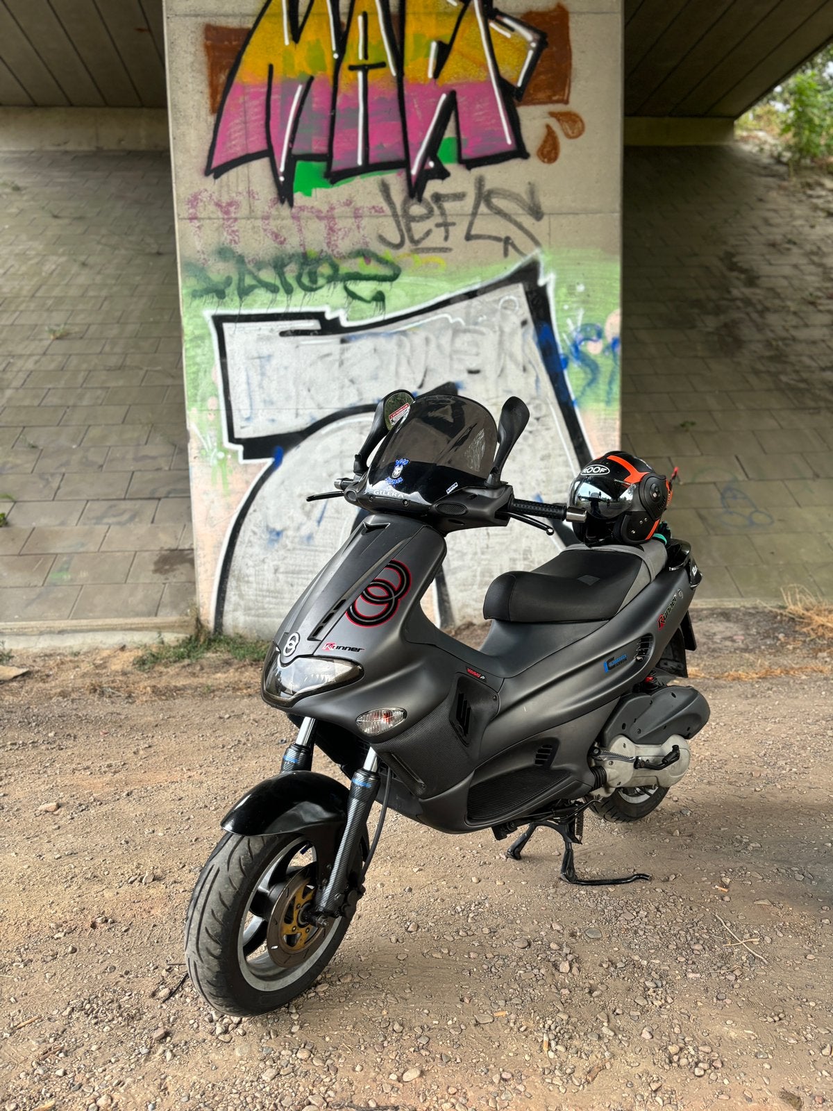 Gilera Runner 180cc 125cc sd A1 10 jaar zelfde eigenaar, Fietsen en Brommers, Scooters | Piaggio, Ophalen, Tweetakt, Gilera, Overige modellen