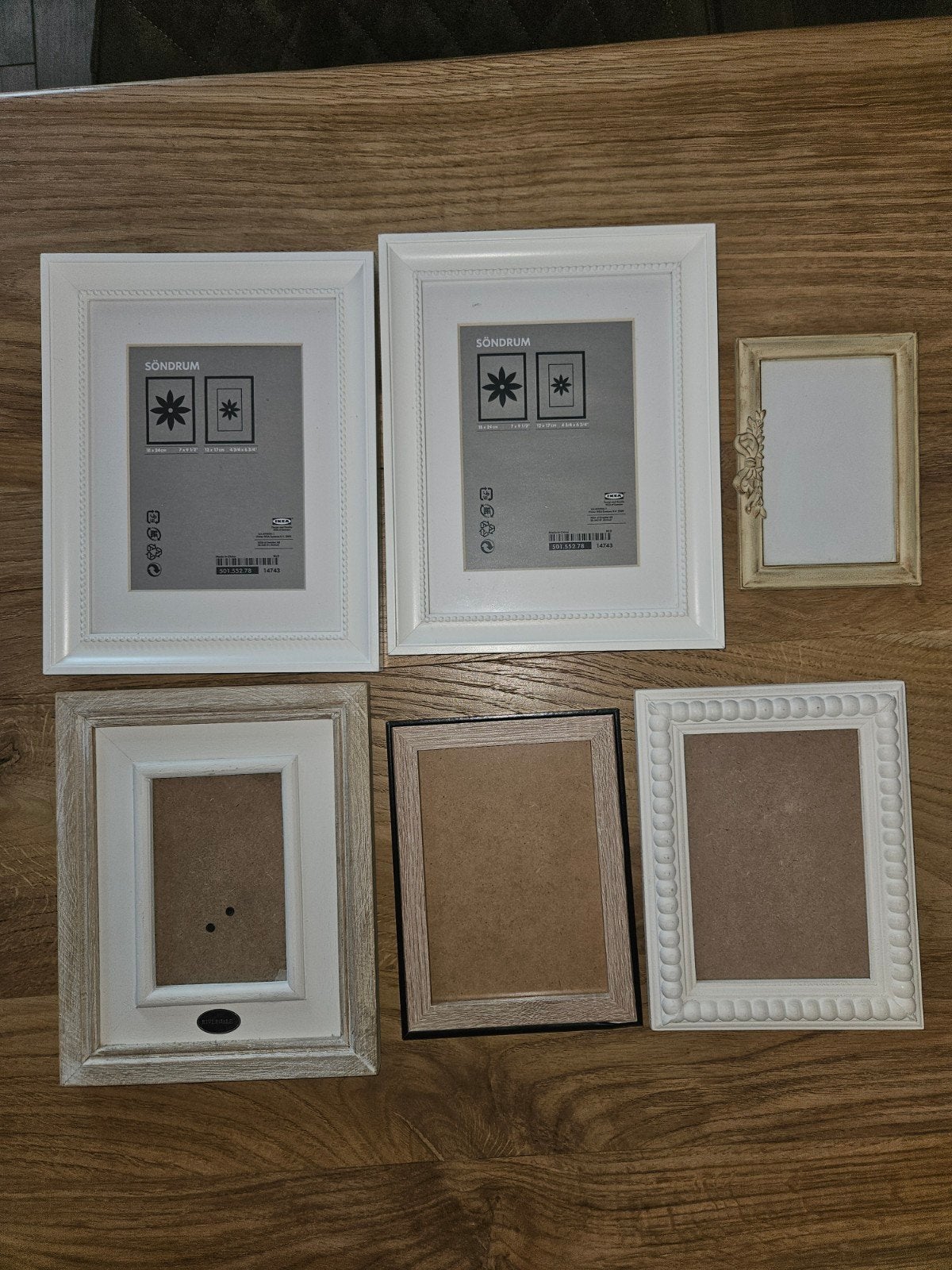 6 fotolijstjes, Ophalen of Verzenden, Gebruikt