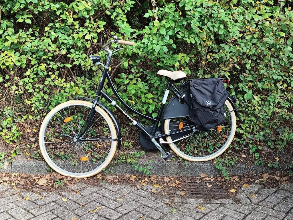 Oma-fiets (Pelikaan) in ggoede staat, Ophalen, Terugtraprem, Pelikaan, 53 tot 56 cm