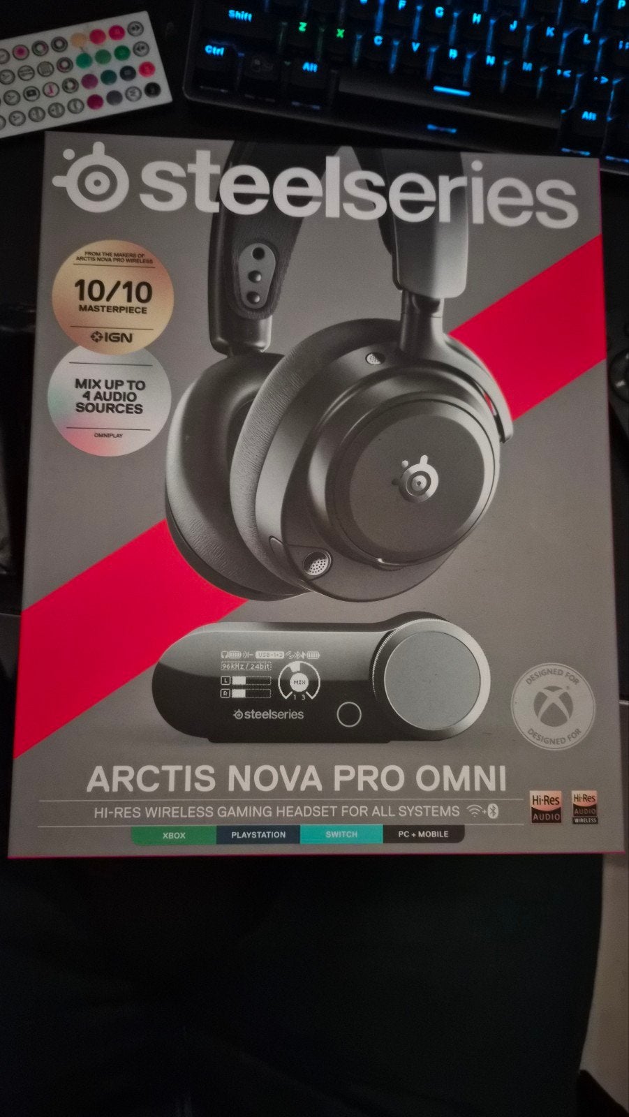 Steelseries arctis nova pro omni + wicked freeze earcups