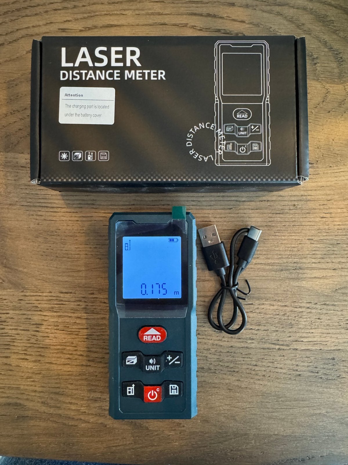 Laser Afstandsmeter - Nieuw in Doos, Verzenden, Nieuw, Afstand