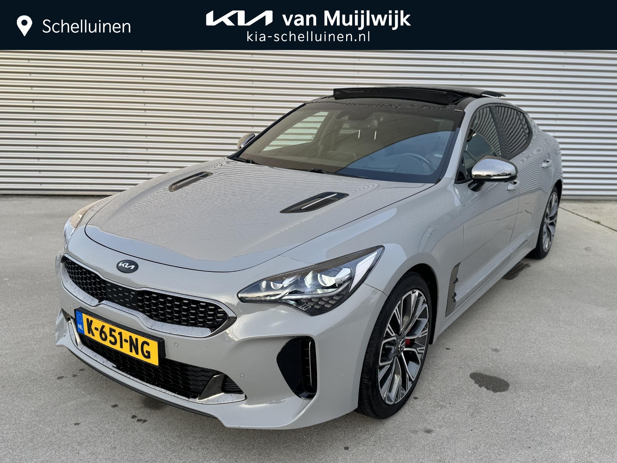 Kia Stinger 3.3 V6 T-GDI AWD GT 52450 km ! | Keurige auto !, Gebruikt, Euro 6, 3342 cc, 1000 kg