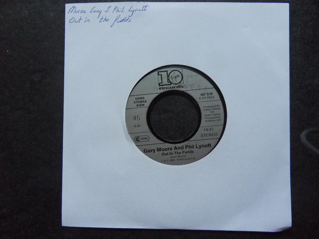 Gary Moore and Phil Lynott - Out in the fields, Ophalen of Verzenden, Zo goed als nieuw, Pop