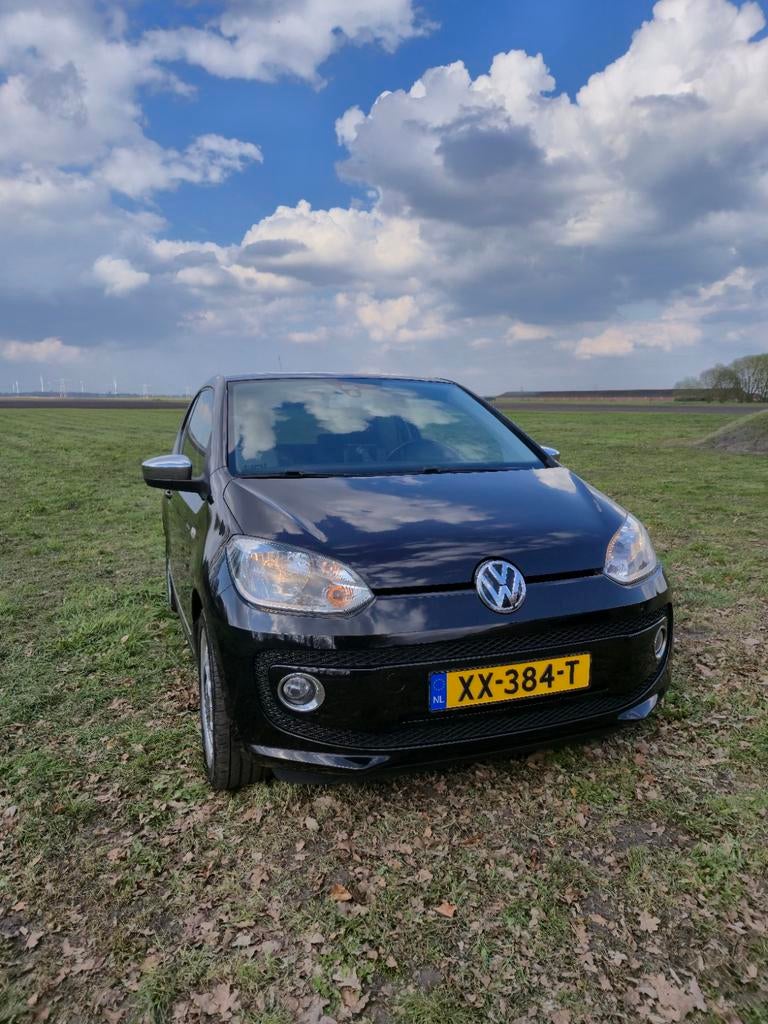 Volkswagen up! 1.0 55KW/75PK 3-DRS 2011 Zwart, Auto's, Volkswagen, Particulier, up!, Airbags, Airconditioning, Bluetooth, Boordcomputer