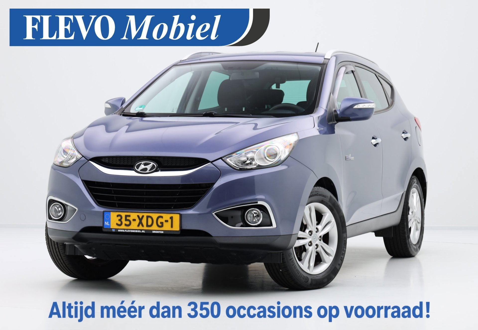 Hyundai Ix35 1.6i GDI Style Clima|Cam|Navi|Half Leder|LMV, Auto's, Euro 5, 135 pk, 1591 cc, 4 cilinders
