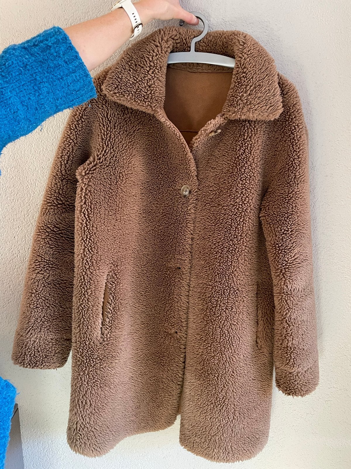 REPEAT LUXURY teddy jas maat 38, Ophalen of Verzenden, Zo goed als nieuw, Maat 38/40 (M), Bruin