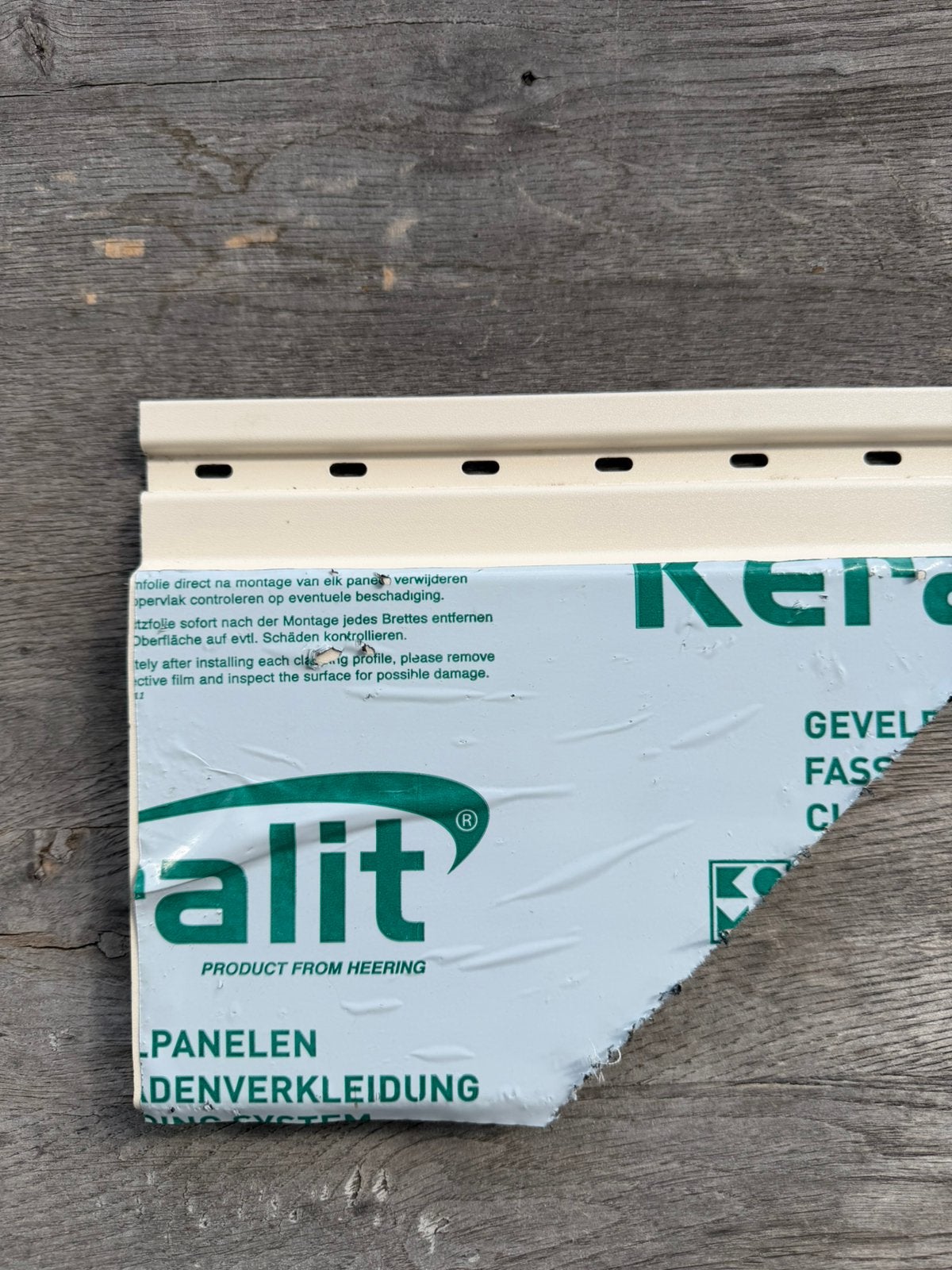 Keralit sponningdelen sandcreme mat ral 9001, Ophalen, Nieuw