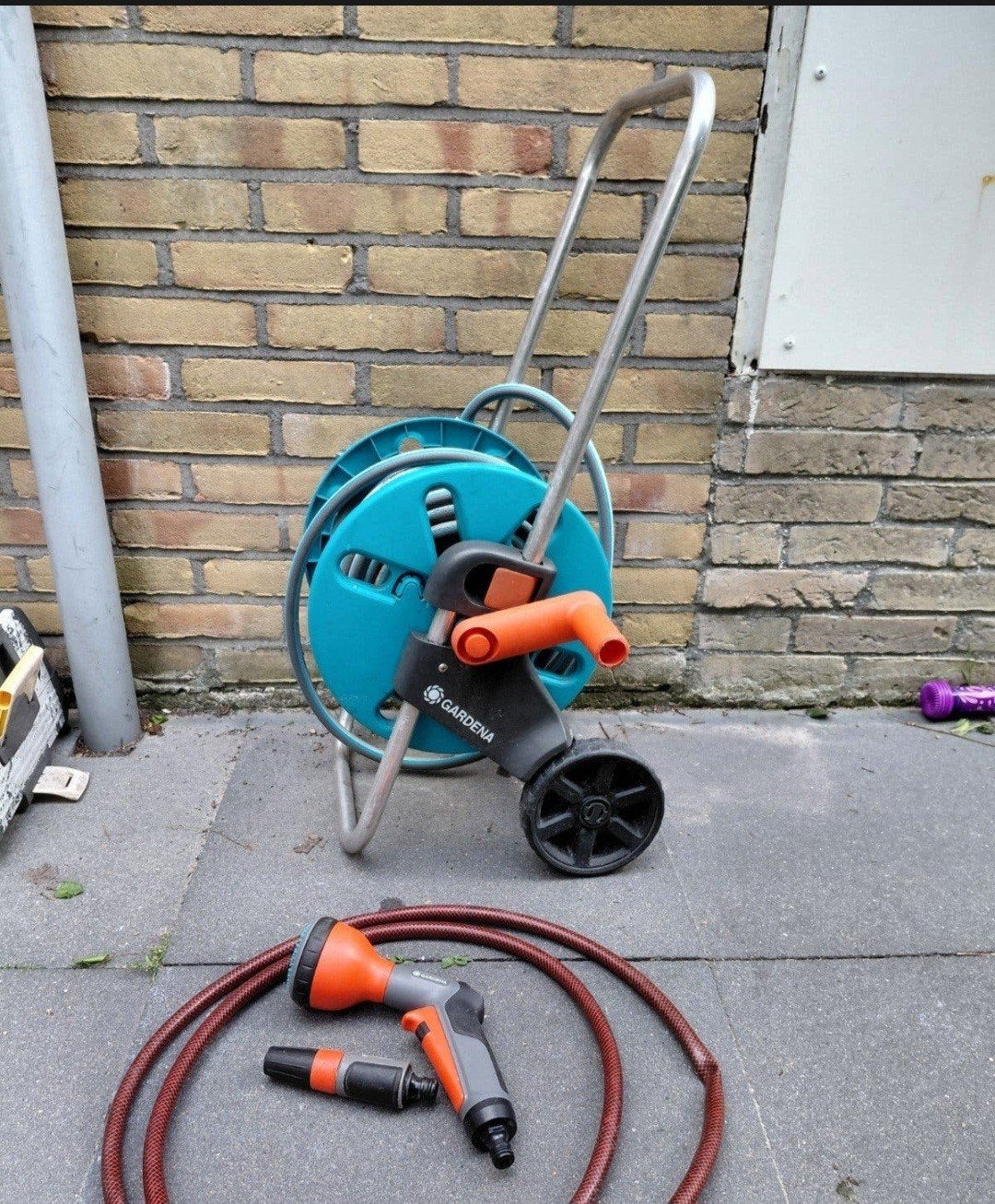 Gardena Slangenwagen, Ophalen, Gebruikt, Tuinslanghaspel