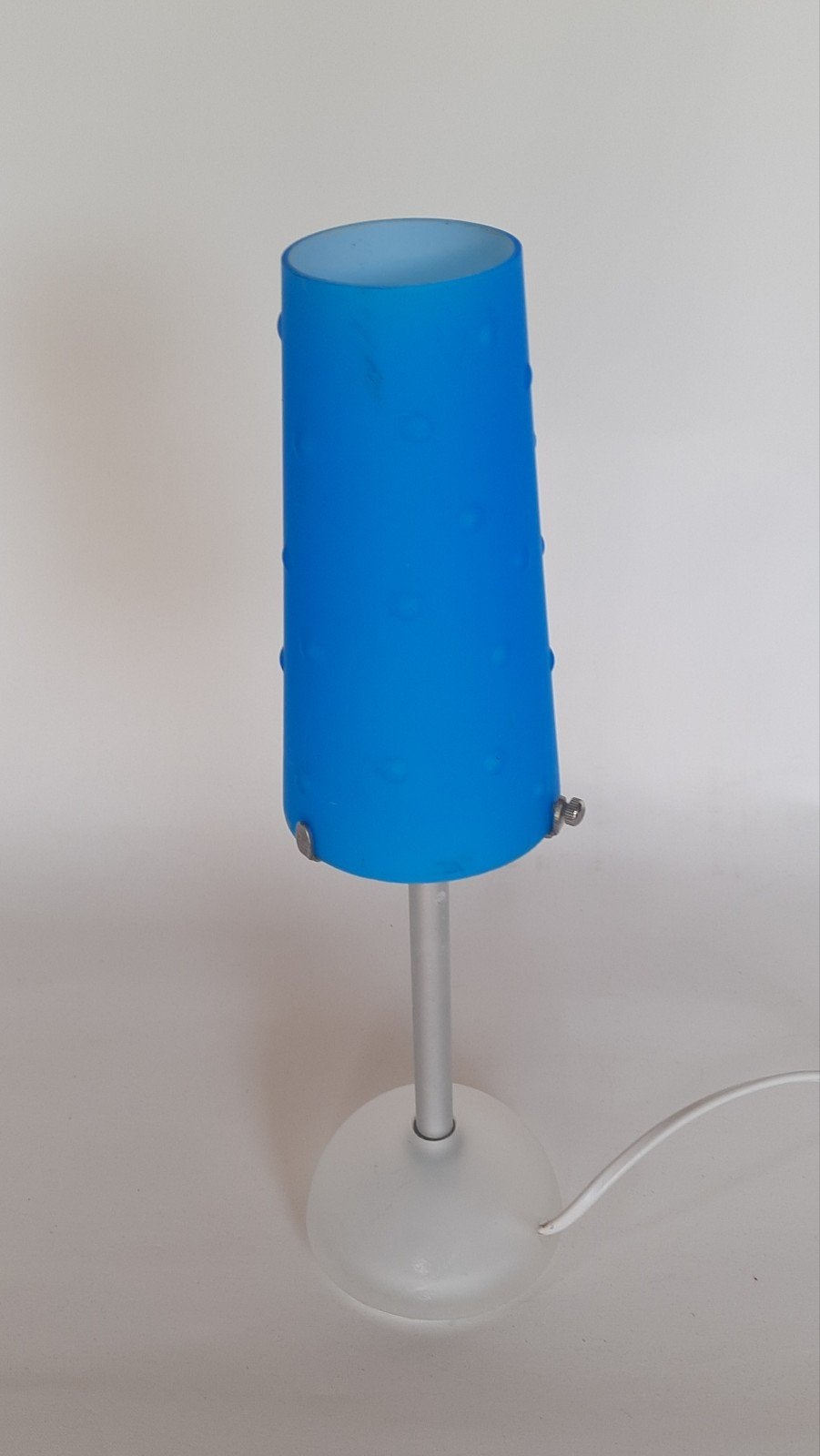Ikea tafellamp typeHaveri b9810,lees de beschrijving, Blauw, E14 (klein), Ophalen of Verzenden, Zo goed als nieuw