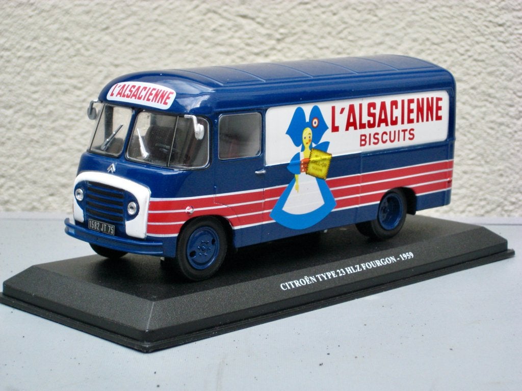 Citroen U23 integraal Heuliez 1959 L 'Alsacienne Altaya 1:43, Ophalen of Verzenden, Nieuw, Auto, Overige merken