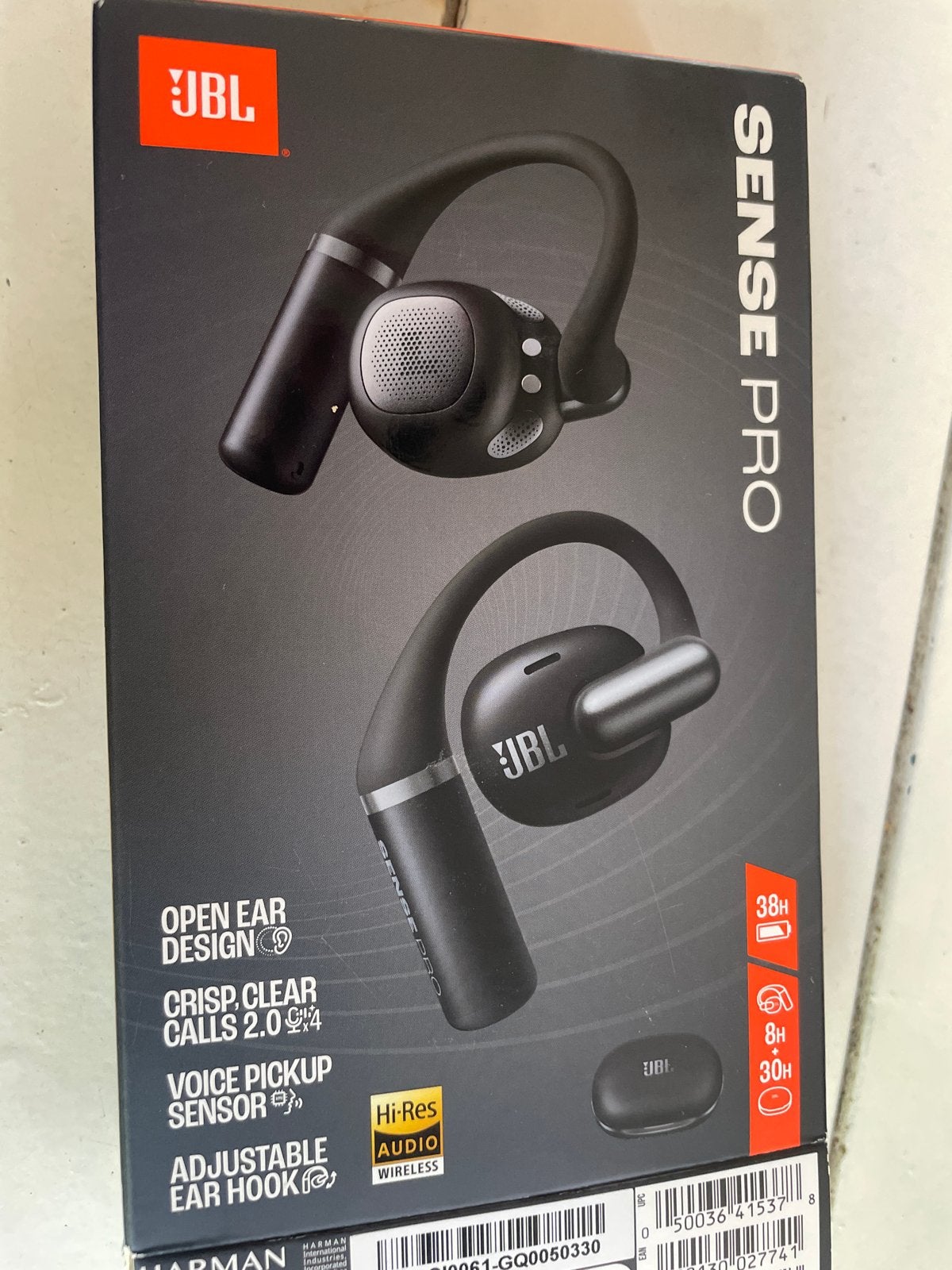 JBL Soundgear Sense Pro Open-Ear Hoofdtelefoon Zwart, JBL, Bluetooth, Nieuw, Ophalen of Verzenden